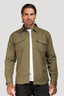Mens Khaki Premium Overshirt