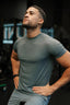 Muscle Fit Training Charcoal T-Shirt