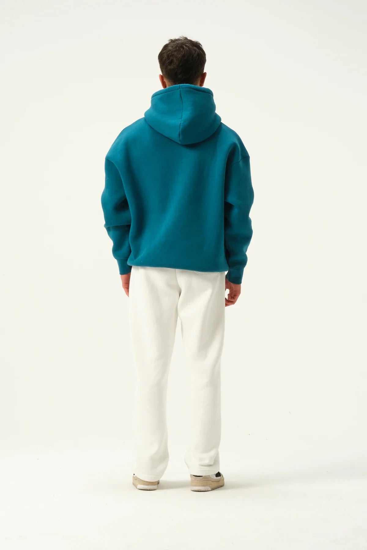 Men's Oversized Hoodie In Blue