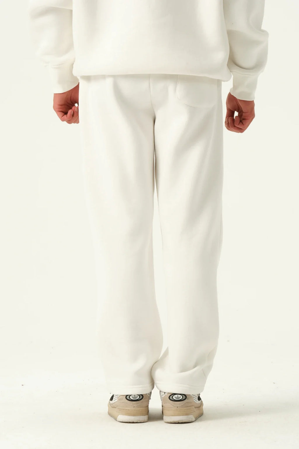 Men's Oversized Hoodie In Cream